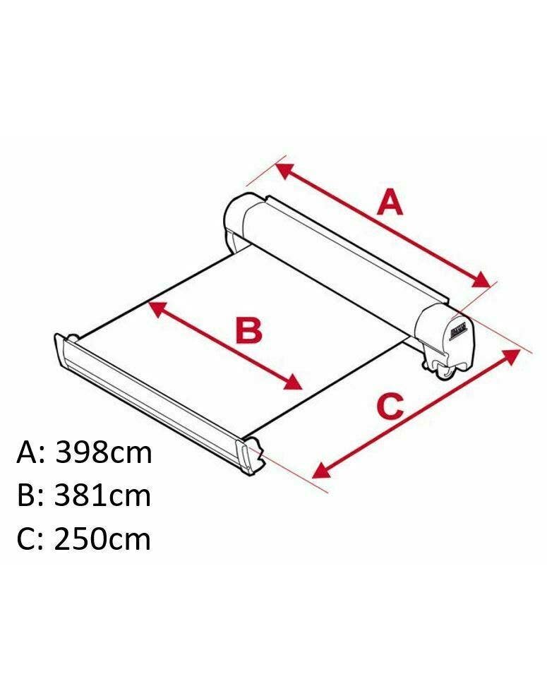 Fiamma F45 S 400 Awning (4m)