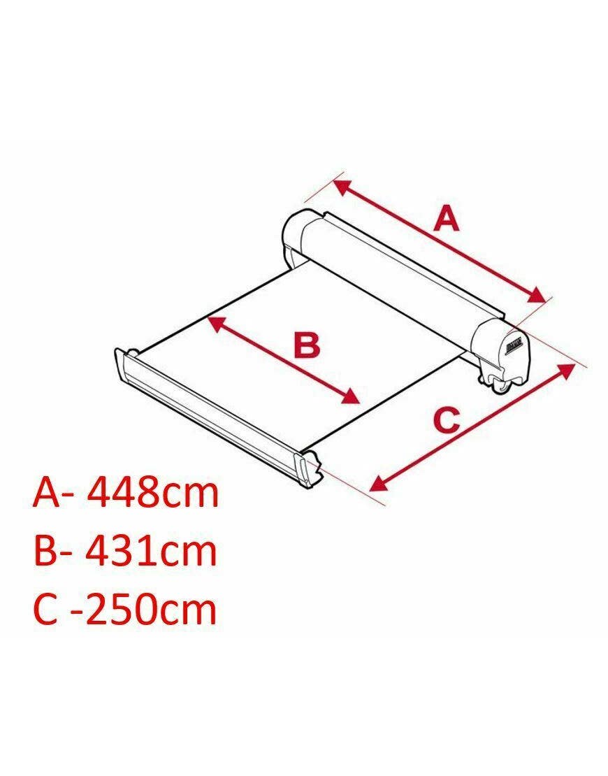 Fiamma F45 S 450 Awning (4.5m)