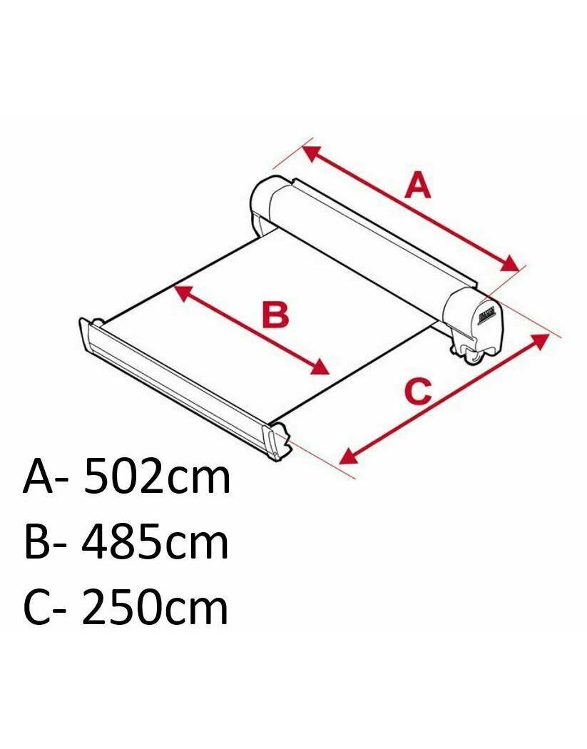 Fiamma F45 L 500 Awning (5m)