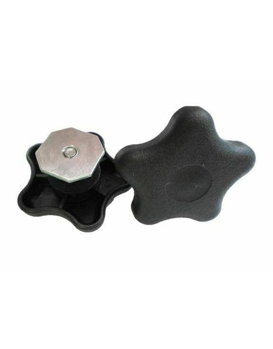 Carefree Awning Black Locking Knob with Nut (Pair)
