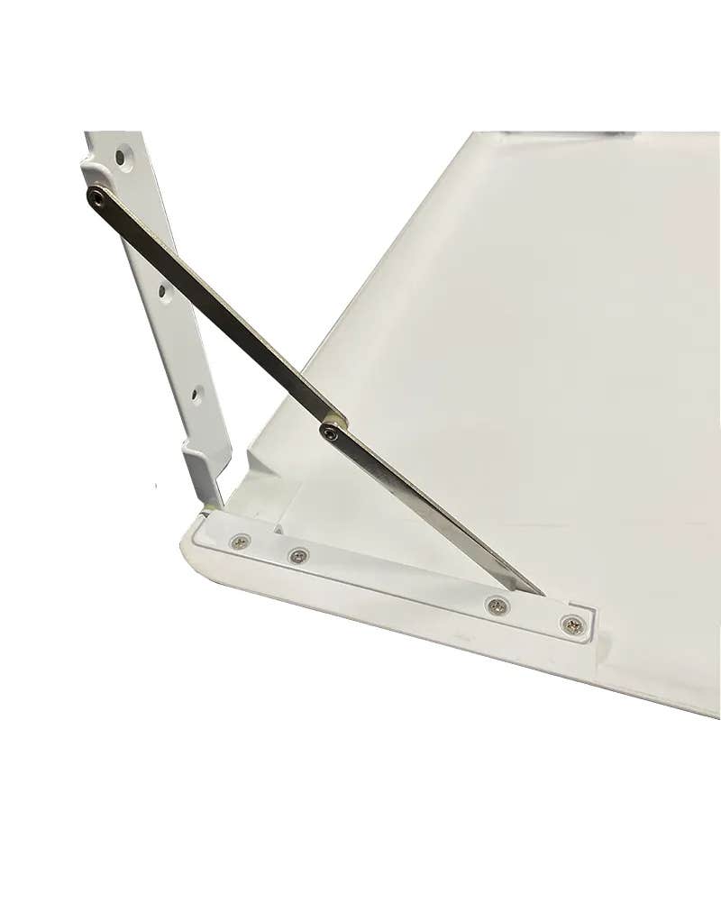 Picnic Table Without Backing Plate (White)