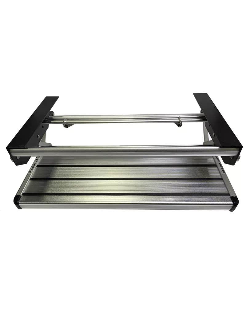 Coast RV MK2 Silver Spring Loaded Aluminium Fold-Out Single Step