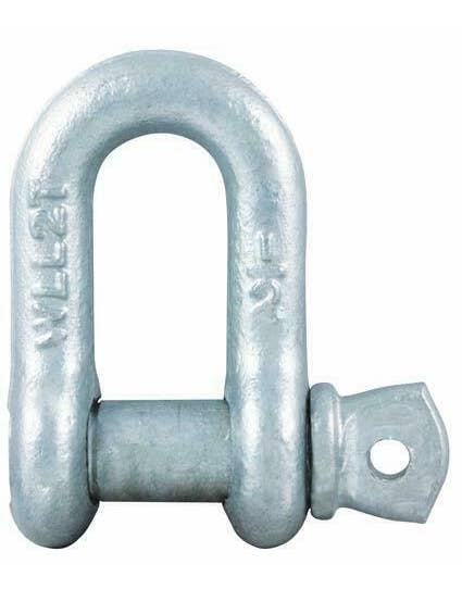 13mm Galvanised Dee Shackle (2t)