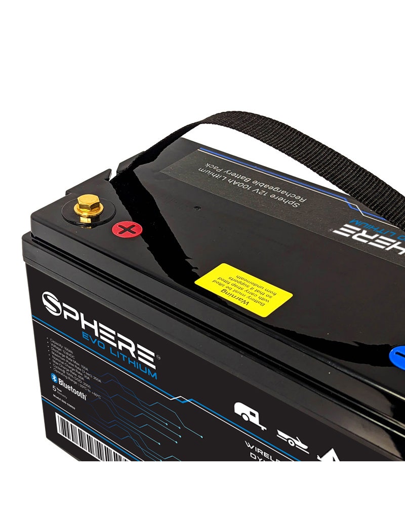 Sphere 100Ah EVO LiFePO4 Battery with Bluetooth