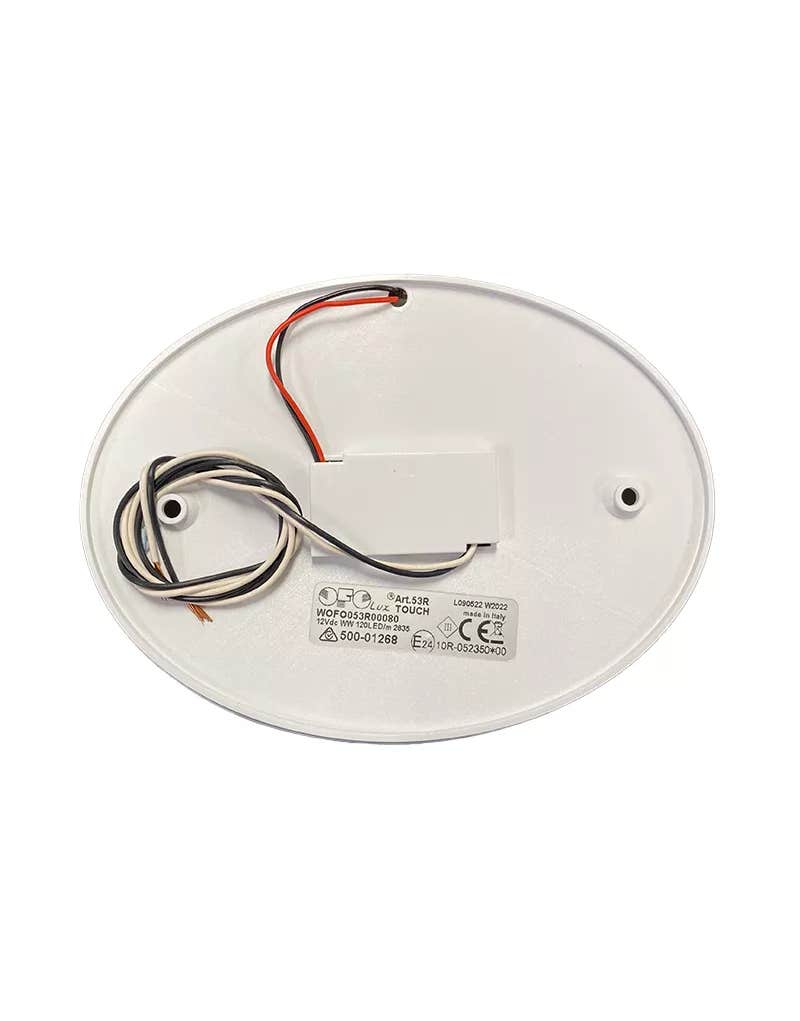 12V LED Internal Roof Light .53R Touch (Warm White)