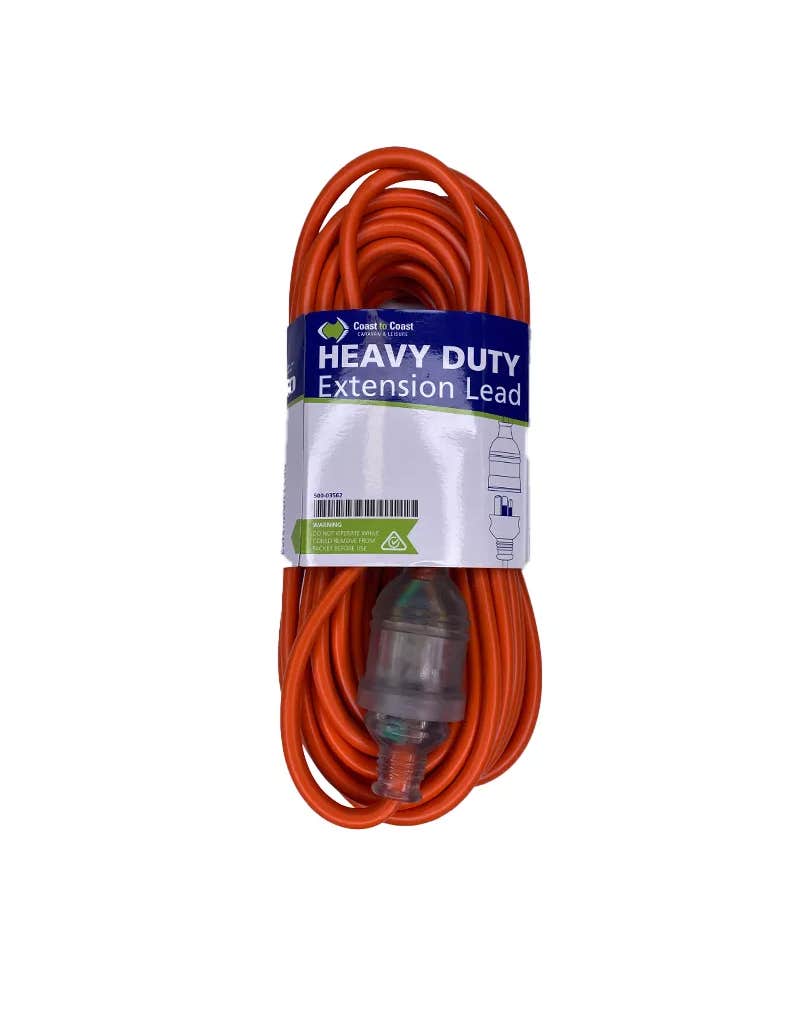 Coast RV 15m 15A Heavy Duty Extension Lead