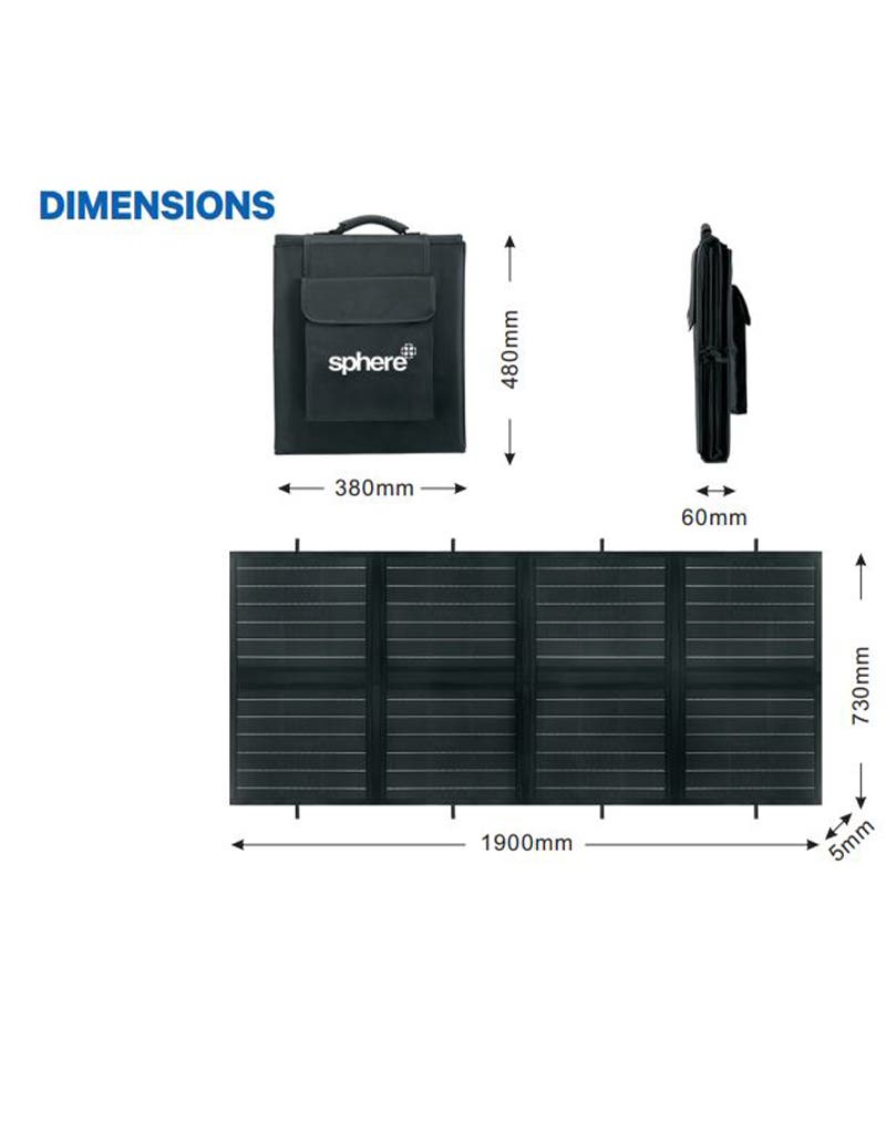 Sphere 200W Solar Blanket