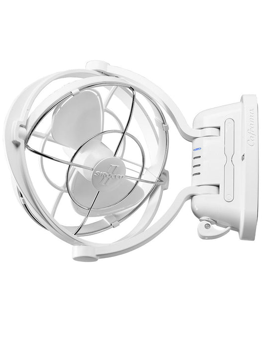 Caframo Sirocco II 12-24V White 7" Gimbal Fan