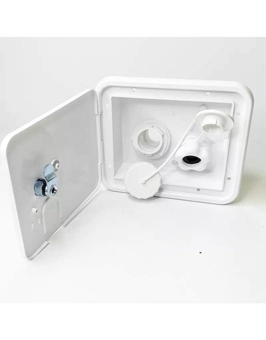 Jayco Dual Lockable Water Filler with Plastic Valve