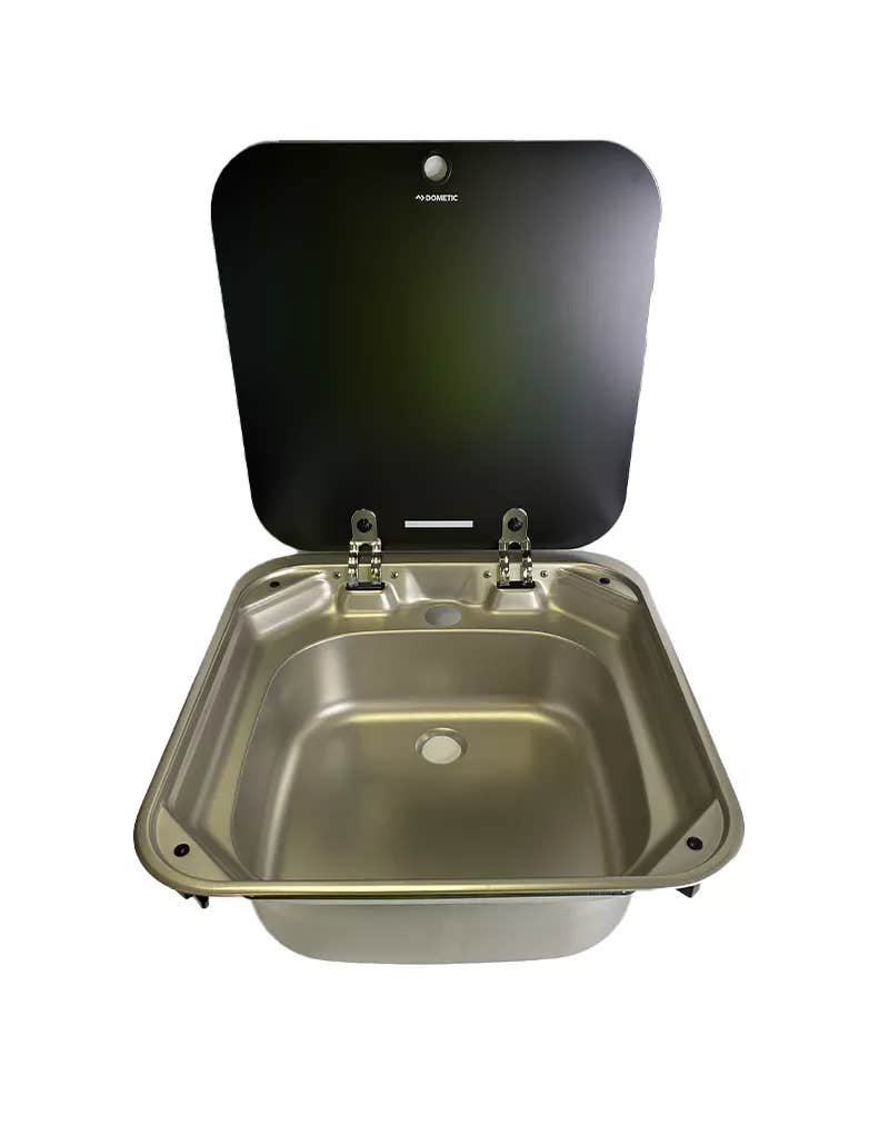 Dometic/SMEV Flush Mount Basin with Glass Lid