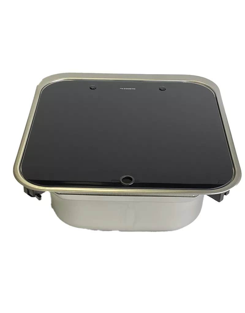 Dometic/SMEV Flush Mount Basin with Glass Lid