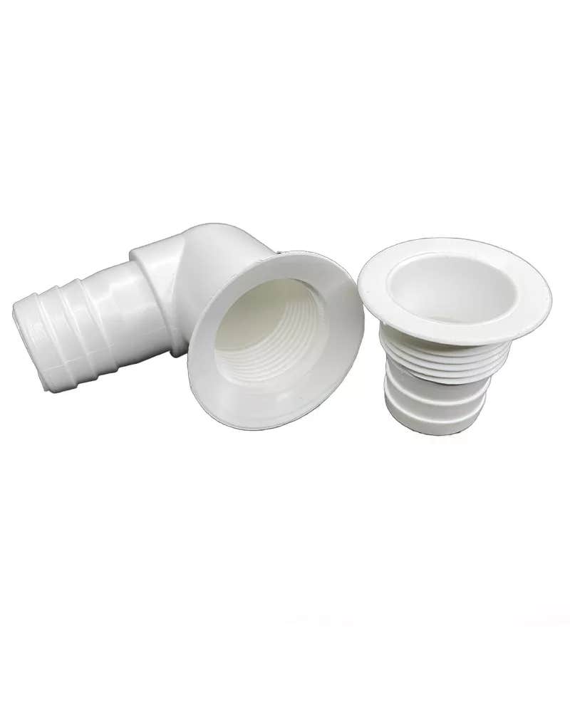 25mm Plastic Waste Outlet (90 Degree)