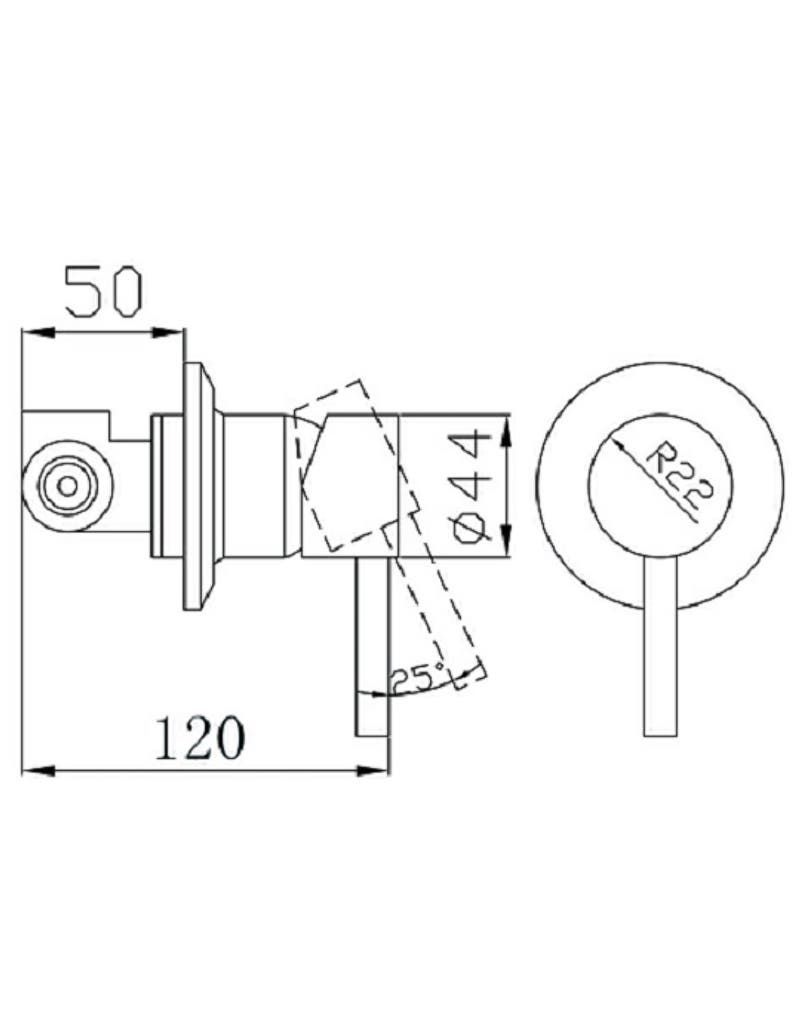 Coast RV Shower Mixer