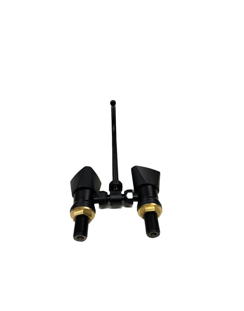Coast RV Hot and Cold Mixer Faucet with Fold Down Spout