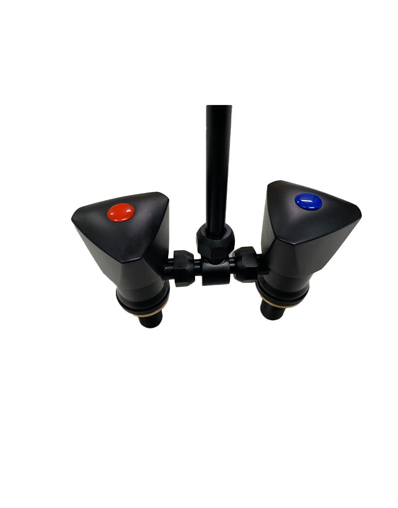 Coast RV Hot and Cold Mixer Faucet with Fold Down Spout