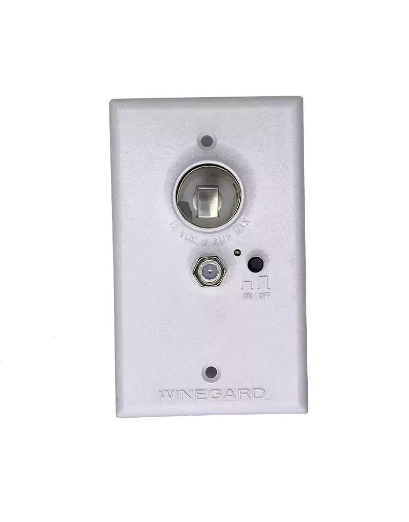 Winegard White 12V Power Supply for TV Antenna