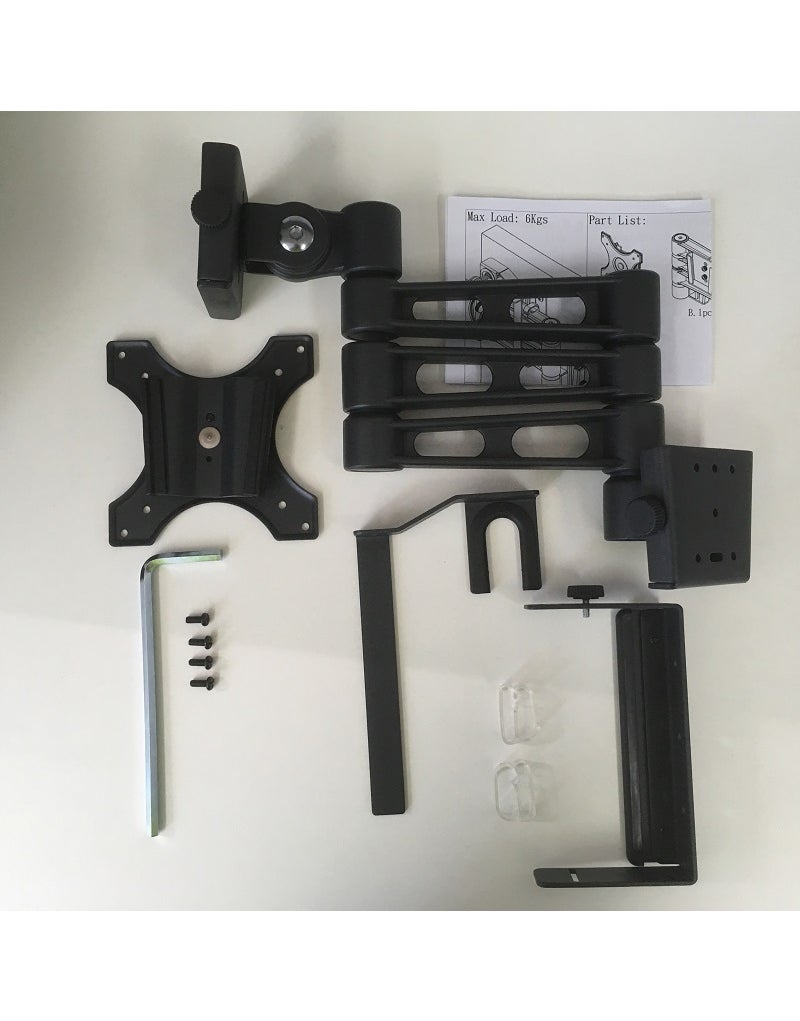 Sphere S2 Black Triple Arm TV Bracket