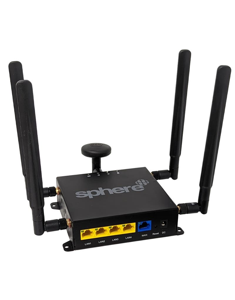 Sphere CAT6 4G WiFi Router with GPS – JayParts