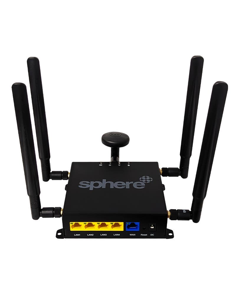 Wi Fi Router Spheres Sphere CAT6 4G WiFi Router with GPS – JayParts