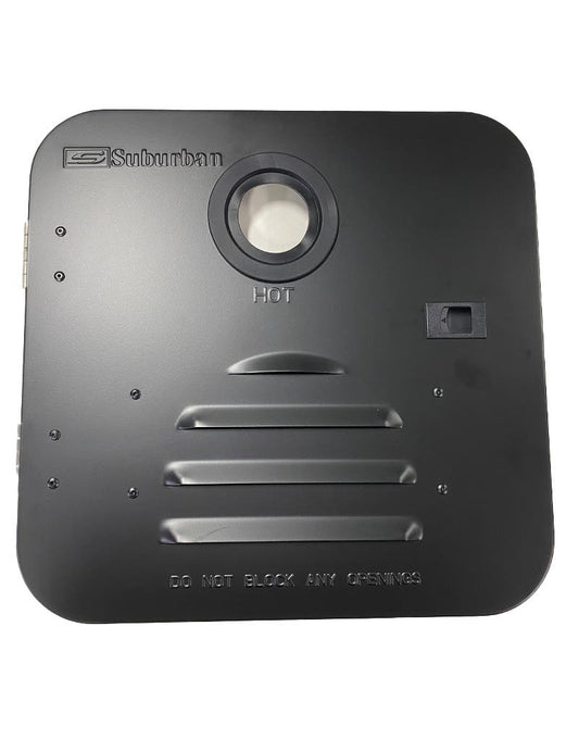 Suburban ST60 Hot Water Heater Door and Frame (Black)