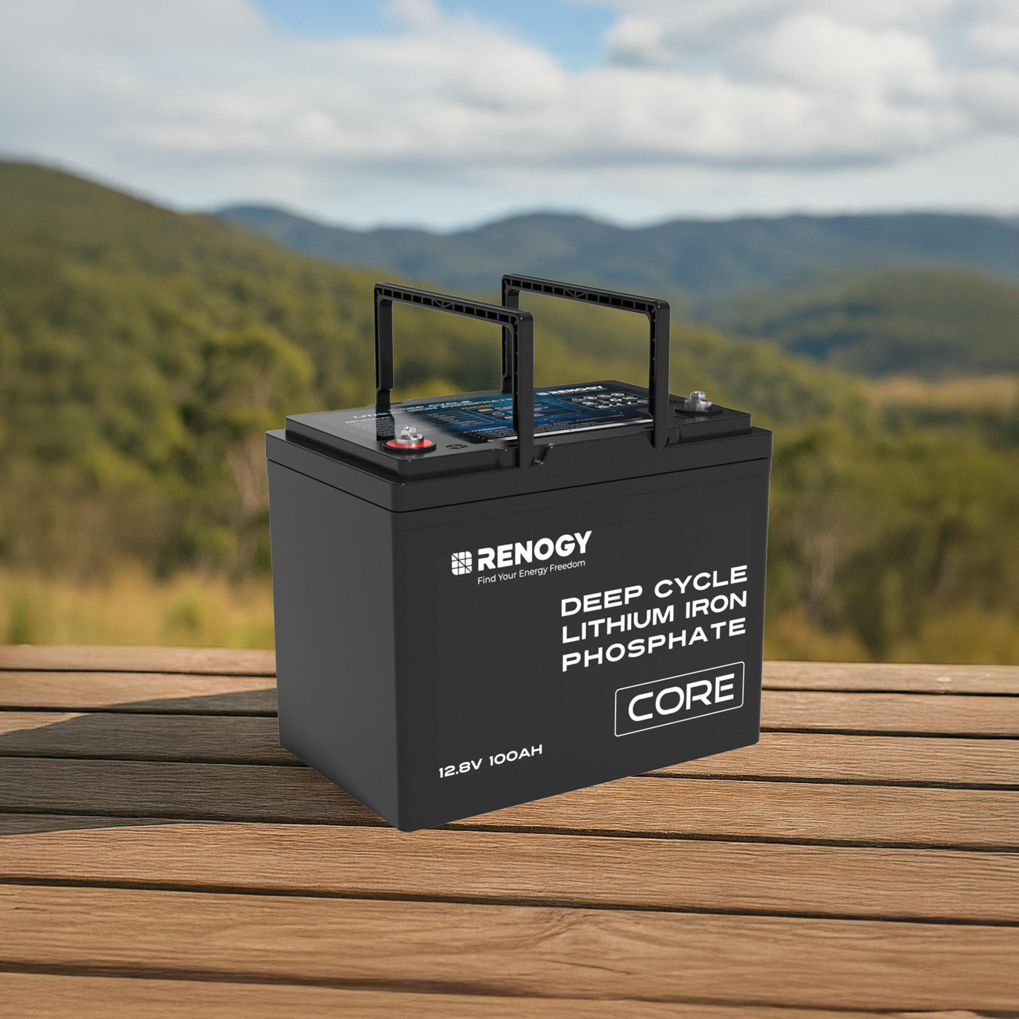 Renogy CORE 100Ah Smart LiFePO₄ Battery