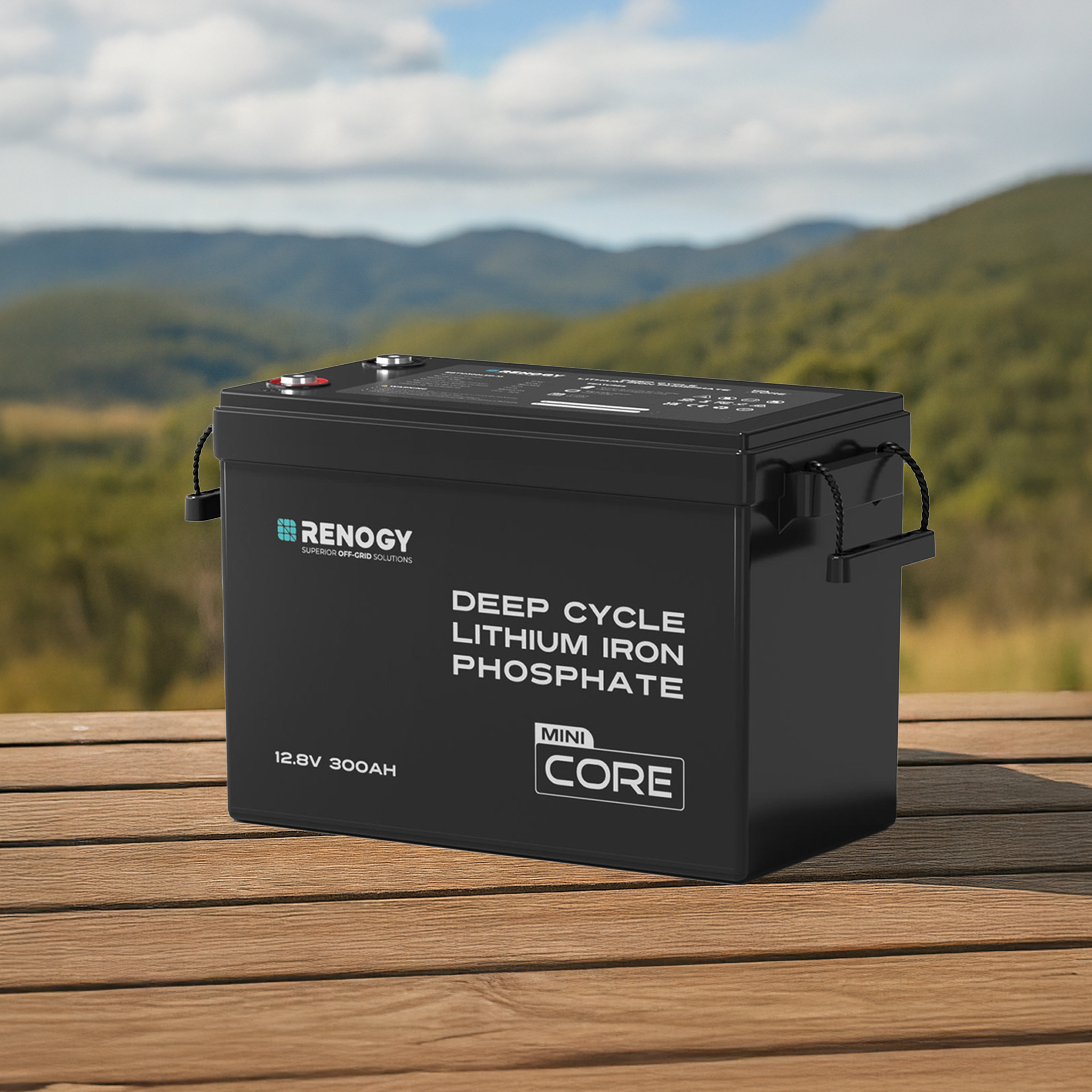 Renogy CORE Mini 300Ah LiFePO₄ Battery with Low Temp Protection