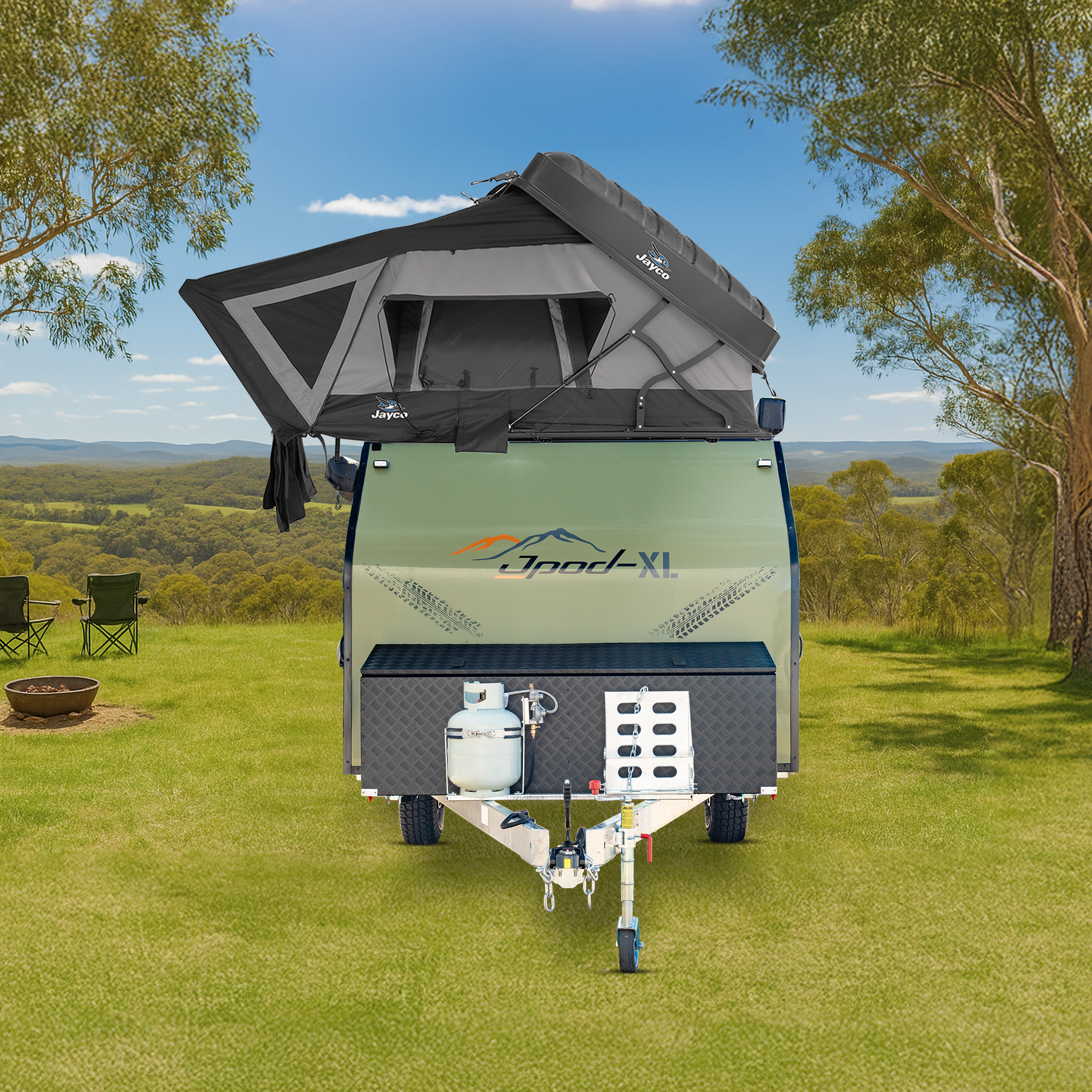 Escape by Jayco Hard Shell Rooftop Tent