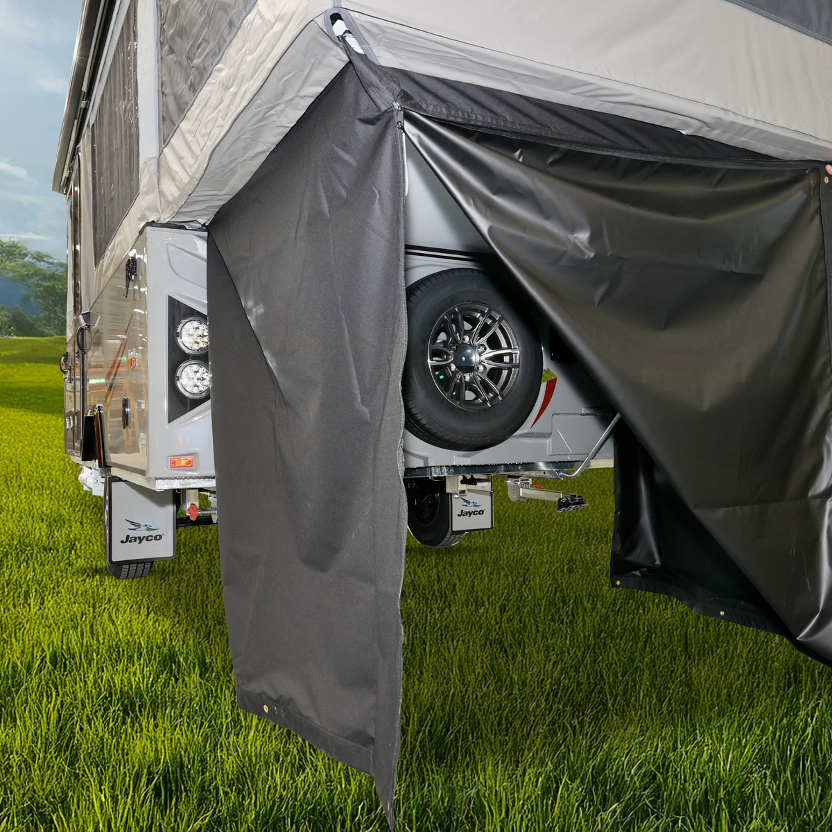 Trailer Rv Rear End Rear Bed End Garage for Camper Trailers – JayParts