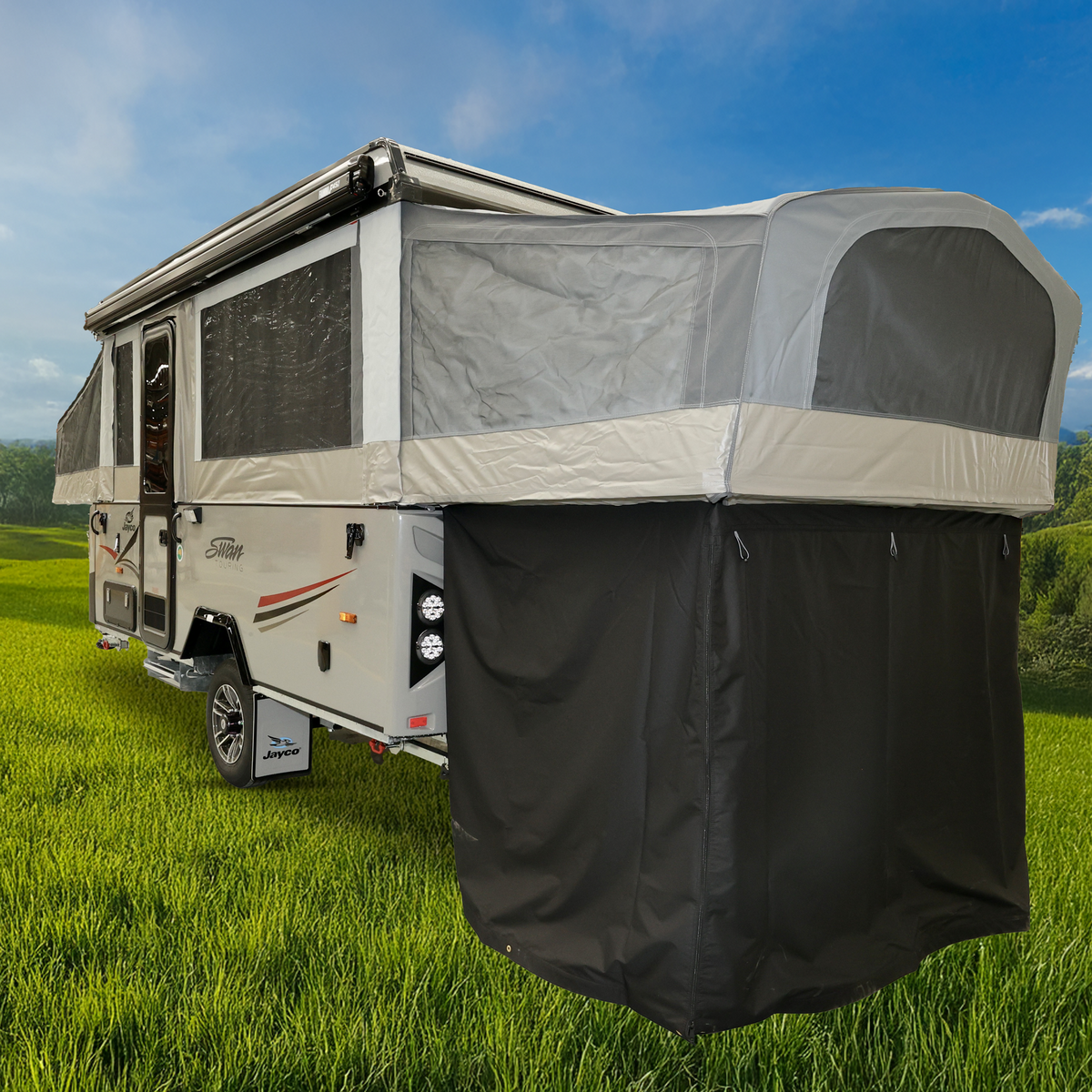 Rear Bed End Garage for Camper Trailers – JayParts